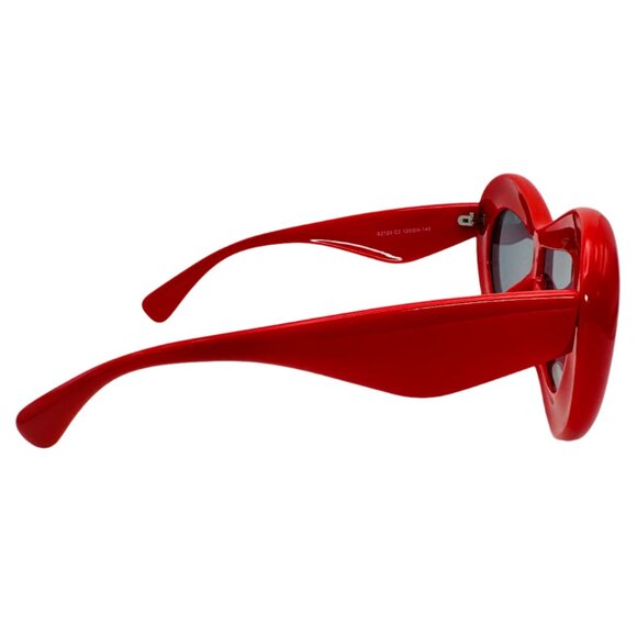 6186 | Red Futuristic Sunglasses - Picture 3 of 5